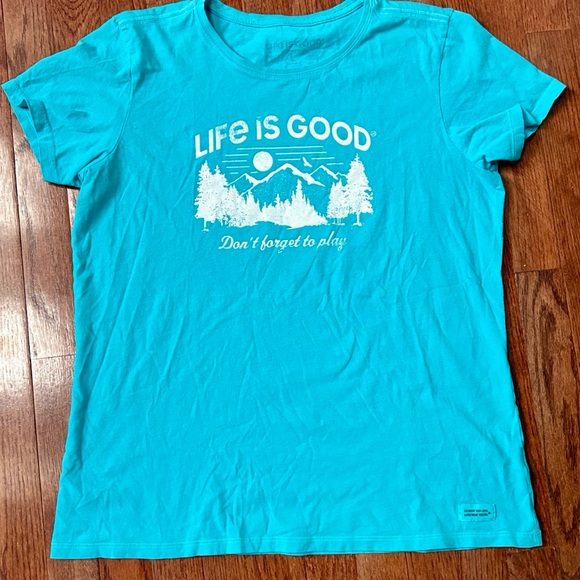 Life is Good Crusher Lite 'Don't Forget To Play' Tee - Picture 3 of 12